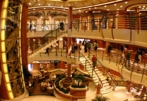 Otra impresionante imagen del Atrium